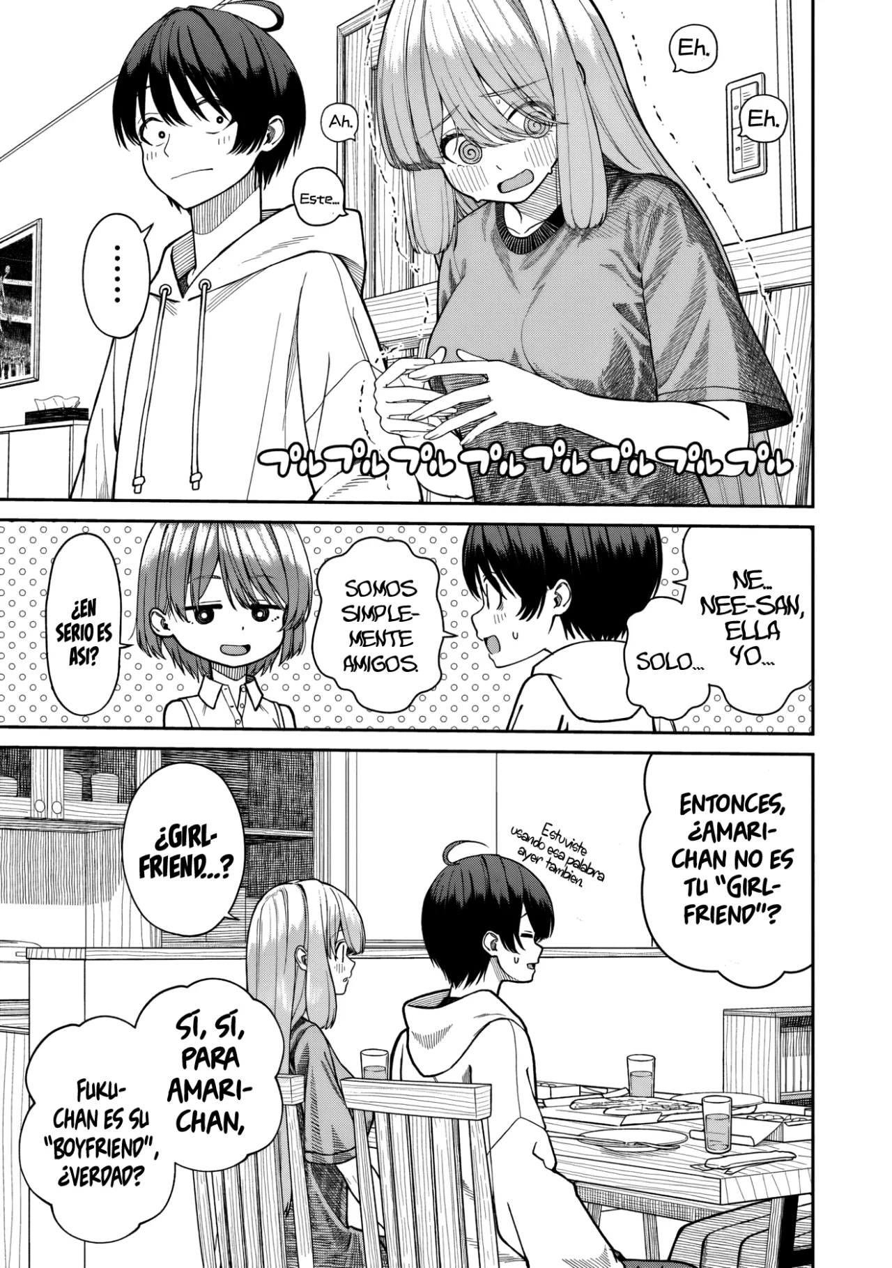 Al lado de la chica más popular de mi clase encontré a Amari-chan - Capítulo 4.1 - Página 17 - LectorTMOo