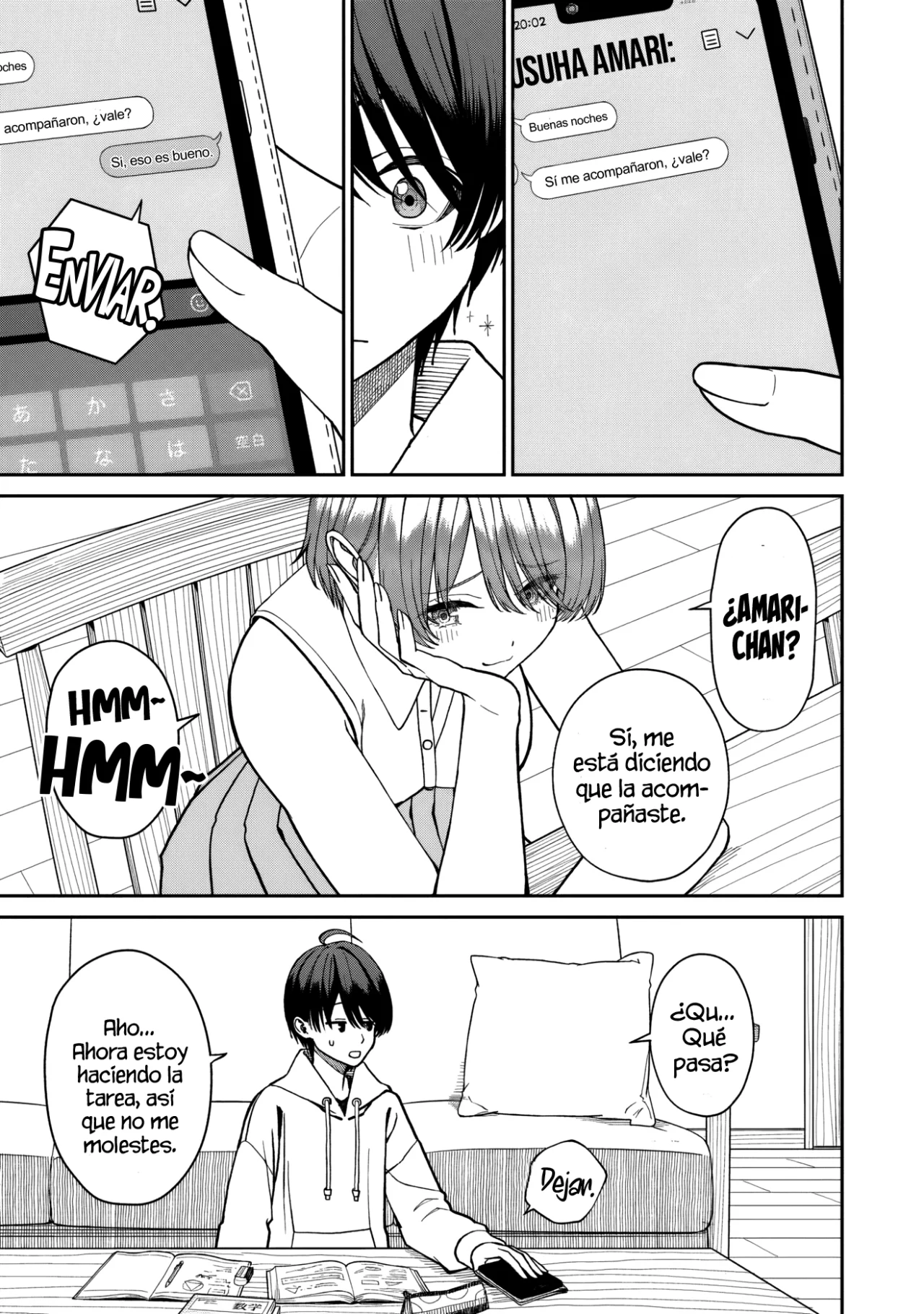 Al lado de la chica más popular de mi clase encontré a Amari-chan - Capítulo 4.2 - Página 15 - LectorTMOo
