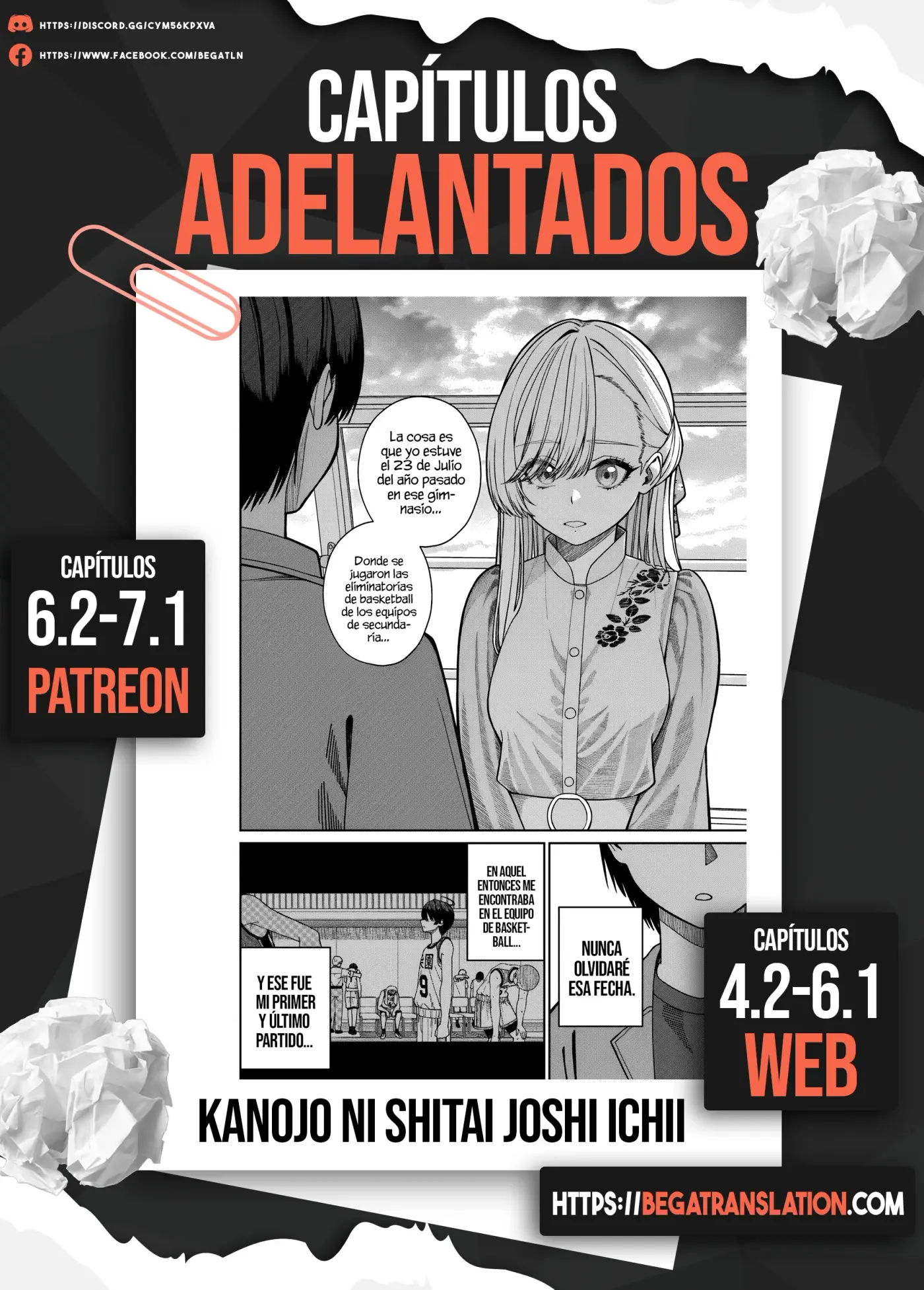 Al lado de la chica más popular de mi clase encontré a Amari-chan - Capítulo 6.1 - Página 16 - LectorTMOo