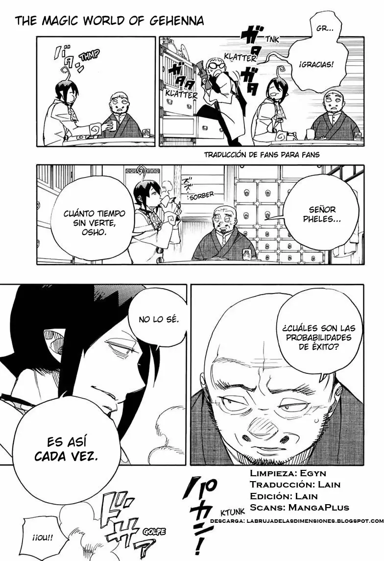 Ao no Exorcist - Capítulo 113 - Página 34 - LectorTMOo