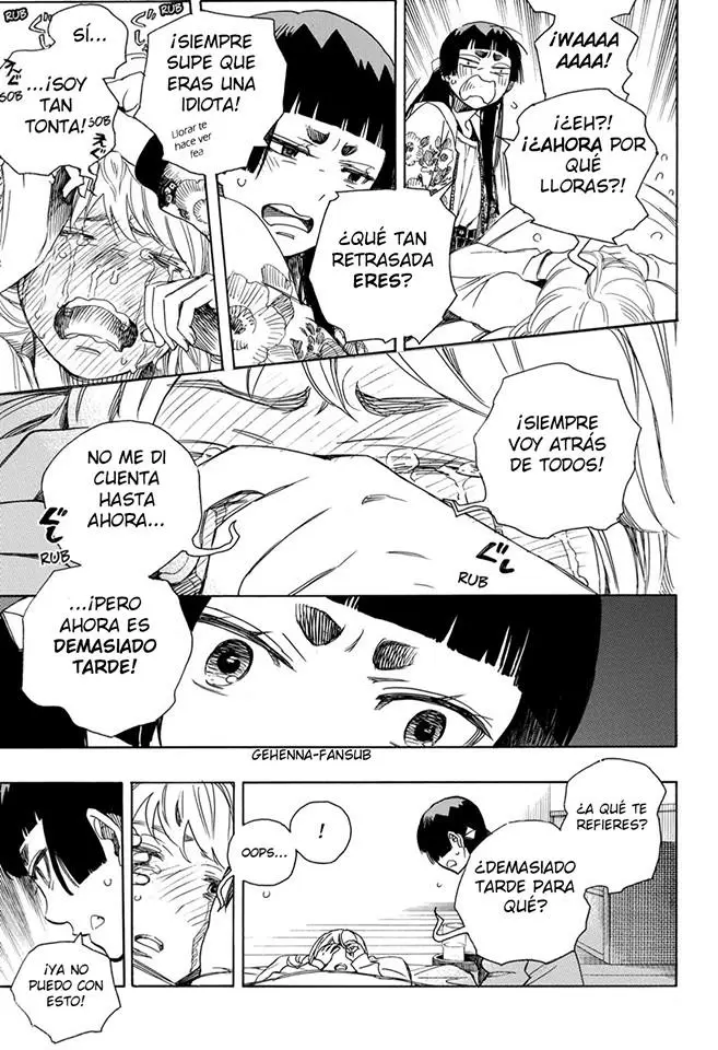 Ao no Exorcist - Capítulo 99.5 - Página 9 - LectorTMOo