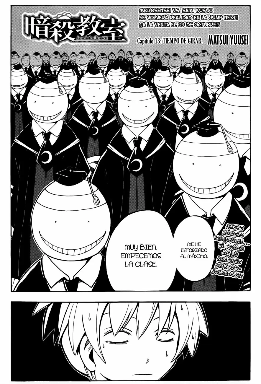 Assassination Classroom - Capítulo 13 - Página 4 - LectorTMOo