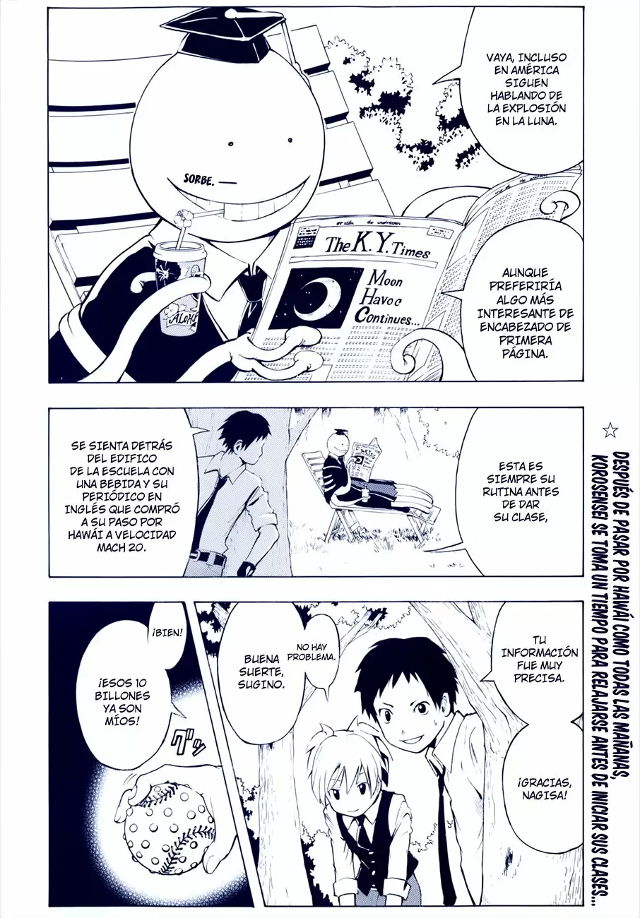 Assassination Classroom - Capítulo 2 - Página 4 - LectorTMOo