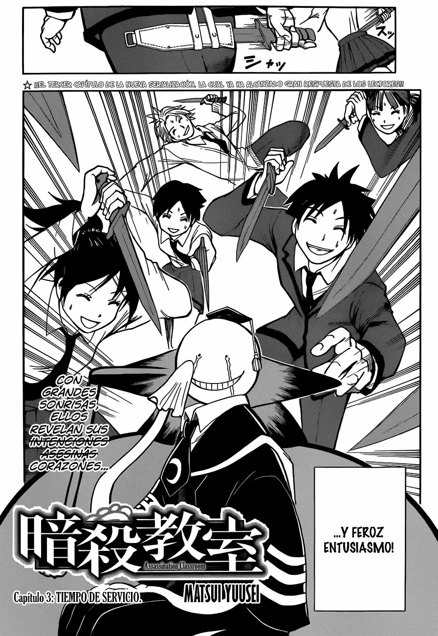 Assassination Classroom - Capítulo 3 - Página 4 - LectorTMOo