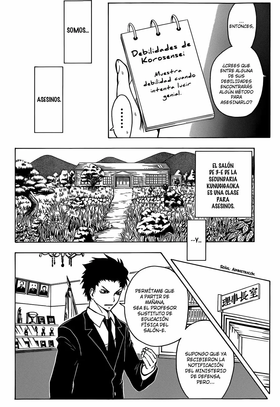 Assassination Classroom - Capítulo 3 - Página 8 - LectorTMOo