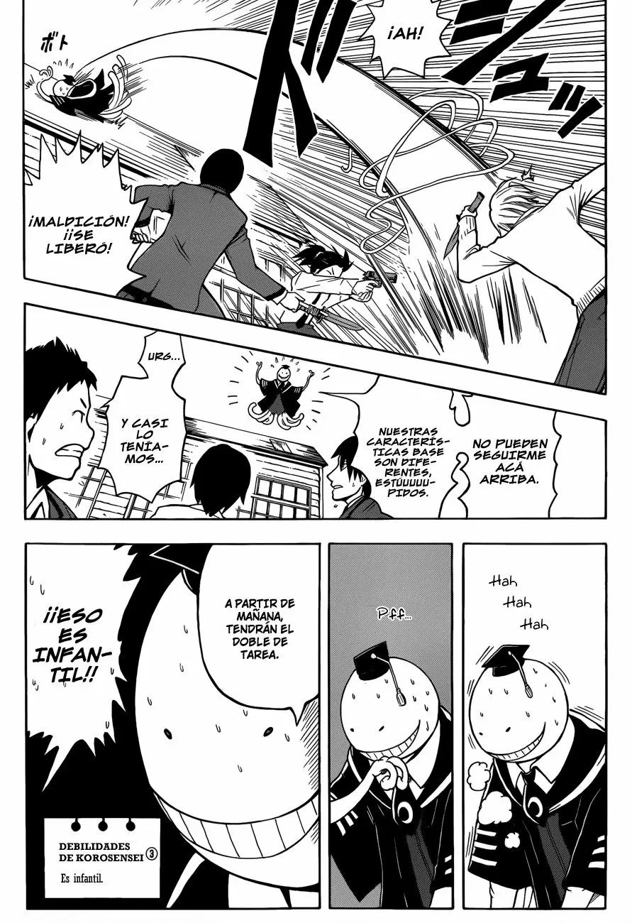 Assassination Classroom - Capítulo 3 - Página 17 - LectorTMOo