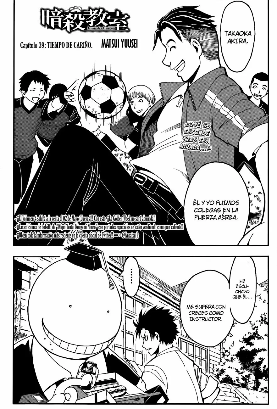 Assassination Classroom - Capítulo 39 - Página 4 - LectorTMOo