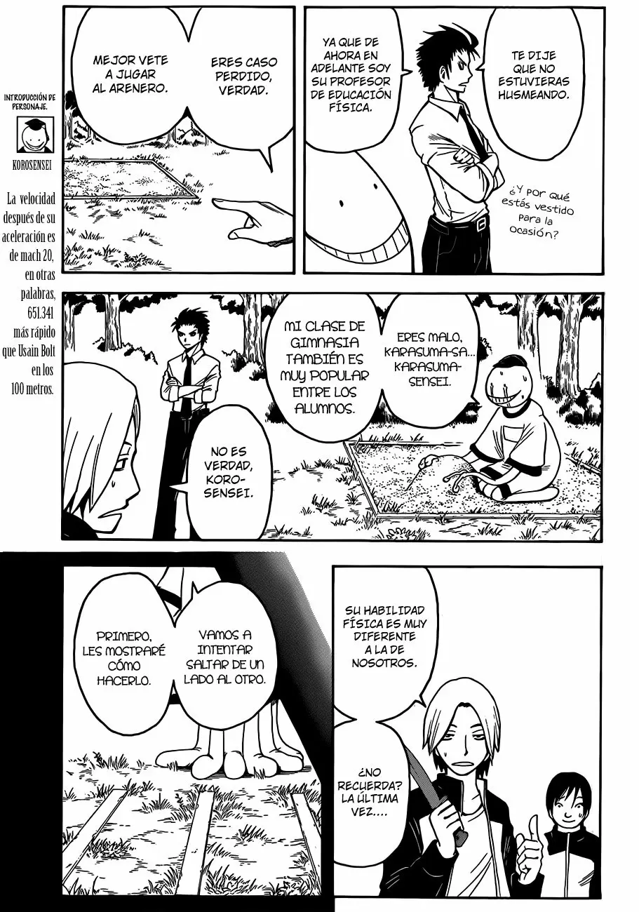 Assassination Classroom - Capítulo 4 - Página 5 - LectorTMOo