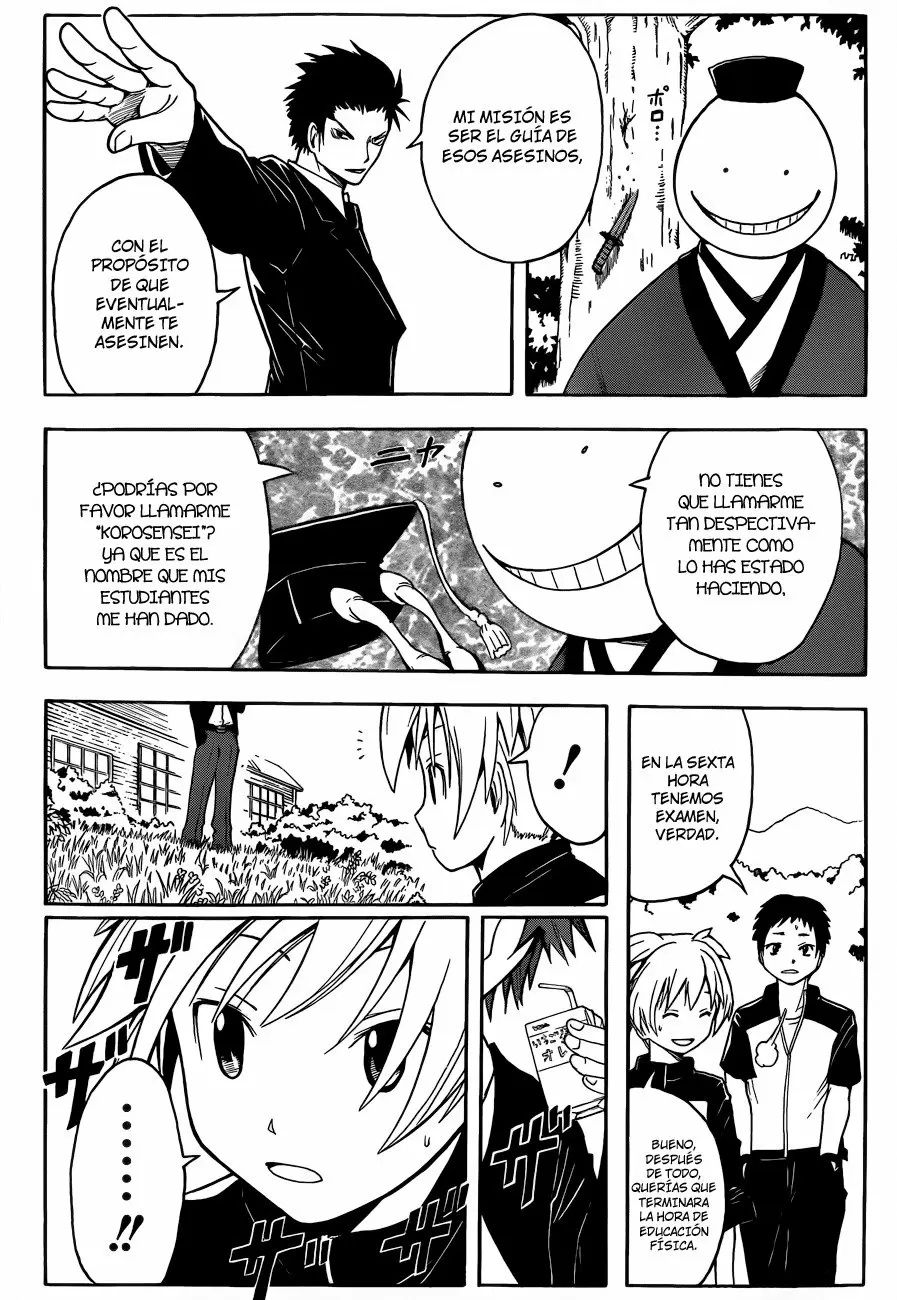Assassination Classroom - Capítulo 4 - Página 13 - LectorTMOo