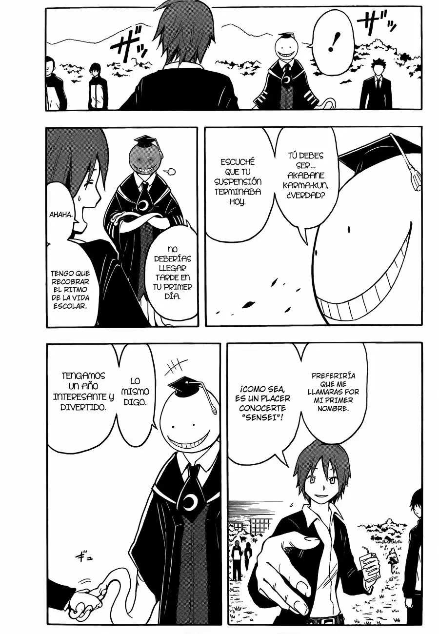 Assassination Classroom - Capítulo 4 - Página 15 - LectorTMOo