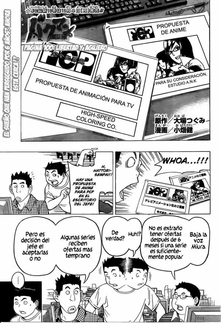 Bakuman - Capítulo 100 - Página 1 - LectorTMOo