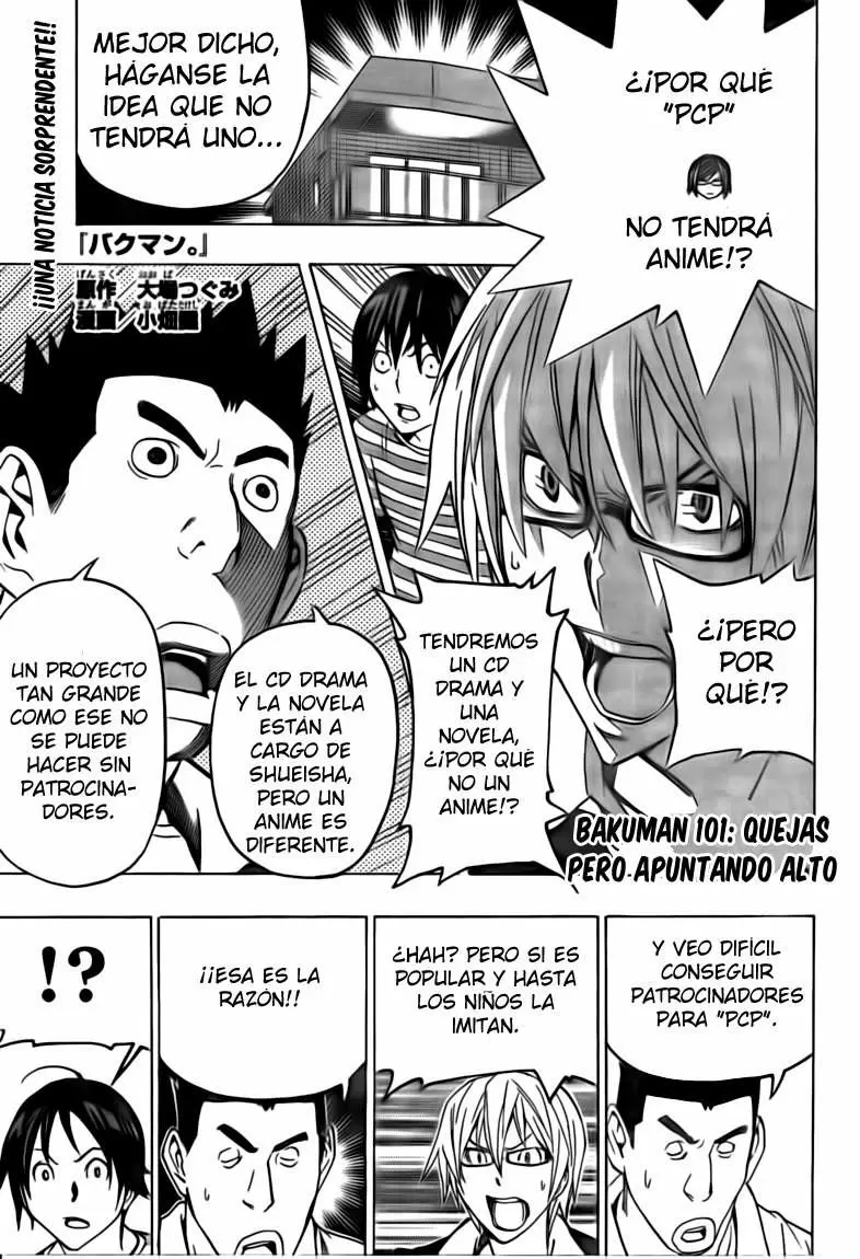 Bakuman - Capítulo 101 - Página 1 - LectorTMOo