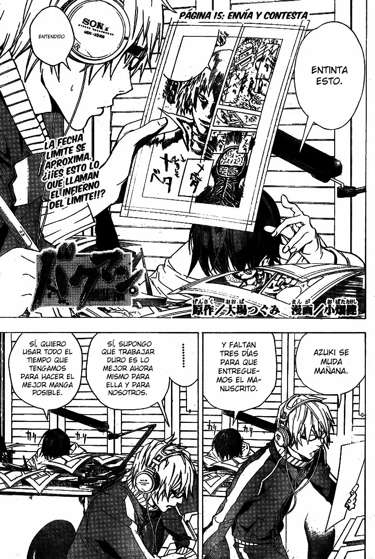 Bakuman - Capítulo 15 - Página 1 - LectorTMOo