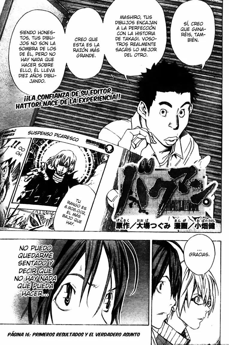 Bakuman - Capítulo 16 - Página 1 - LectorTMOo