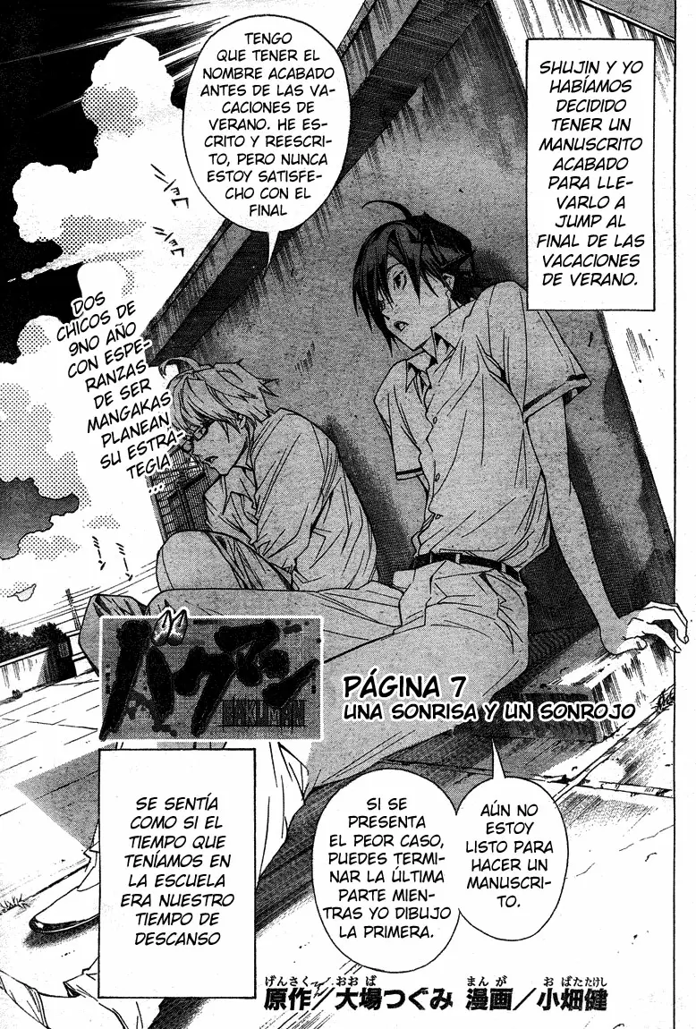 Bakuman - Capítulo 7 - Página 1 - LectorTMOo