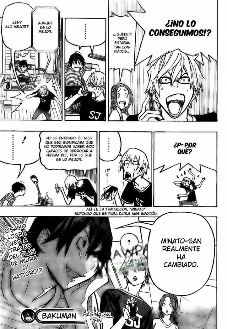 Bakuman - Capítulo 80 - Página 20 - LectorTMOo