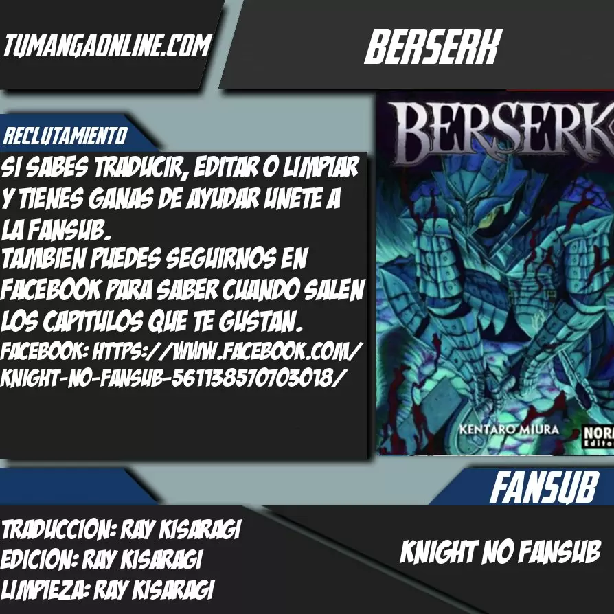 Berserk - Capítulo 344 - Página 1 - LectorTMOo