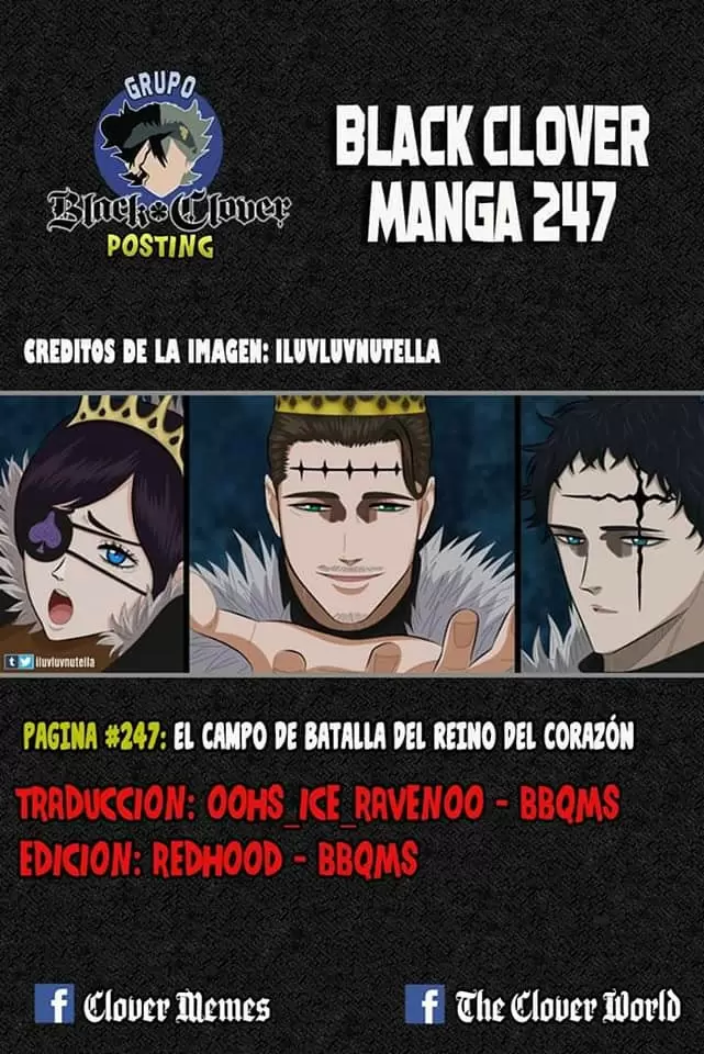Black Clover - Capítulo 247.1 - Página 1 - LectorTMOo
