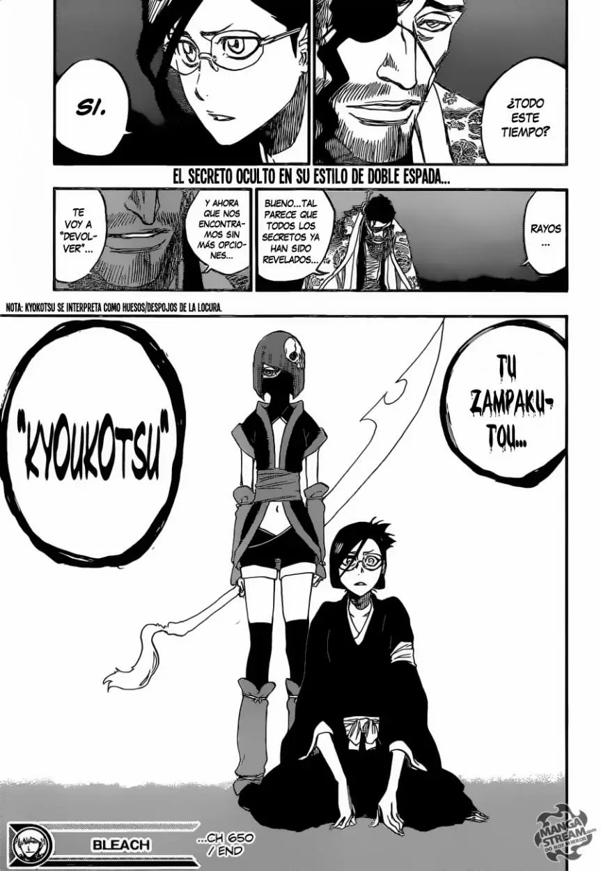 Bleach - Capítulo 650 - Página 18 - LectorTMOo