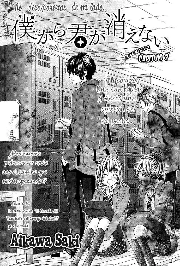 Boku kara kimi ga kienai - Capítulo 3 - Página 3 - LectorTMOo