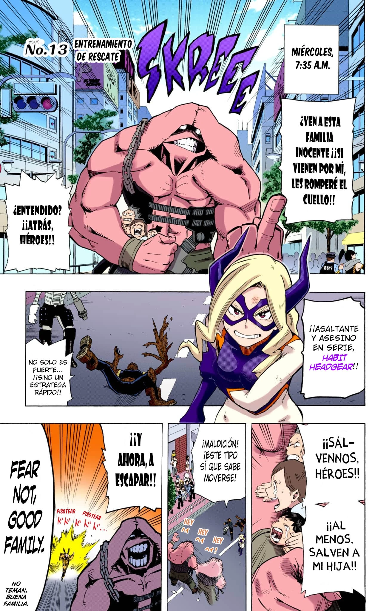 Boku no Hero Academia (Official Colored) capítulo 13 página 2