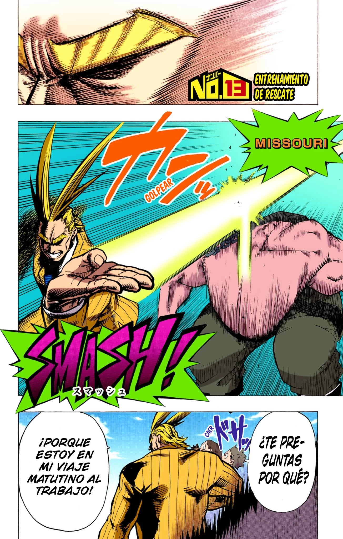 Boku no Hero Academia (Official Colored) capítulo 13 página 3