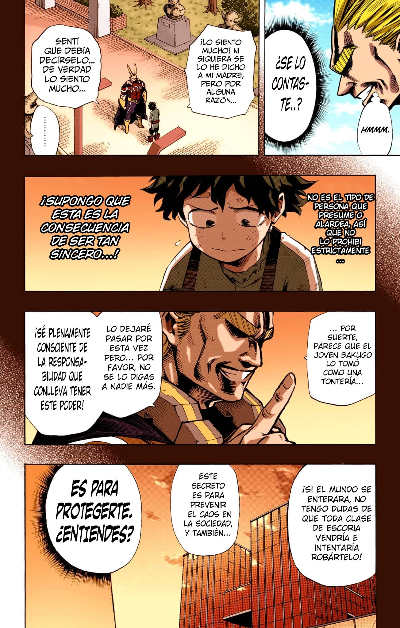 Boku no Hero Academia (Official Colored) capítulo 13 página 5