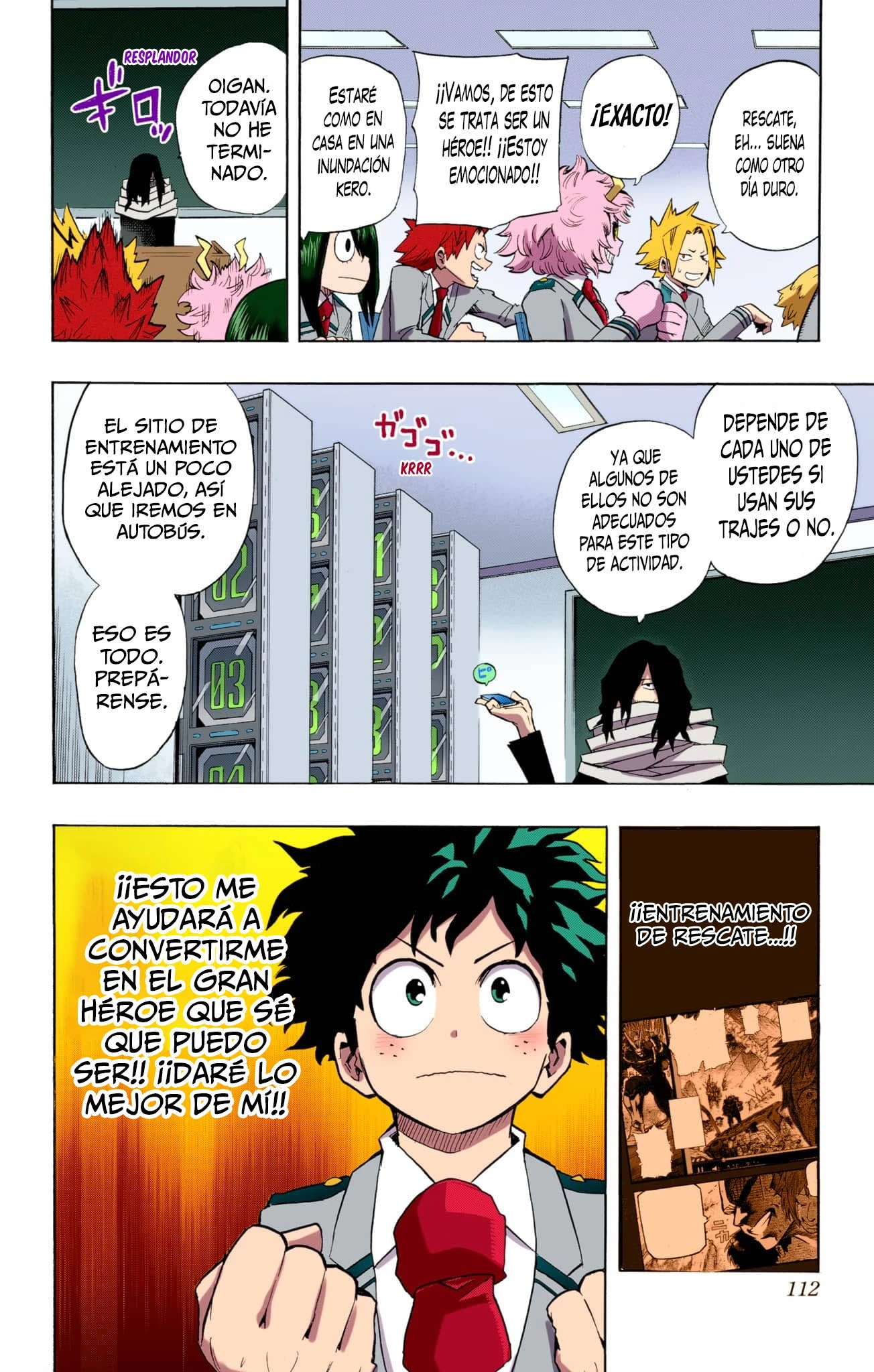 Boku no Hero Academia (Official Colored) capítulo 13 página 7