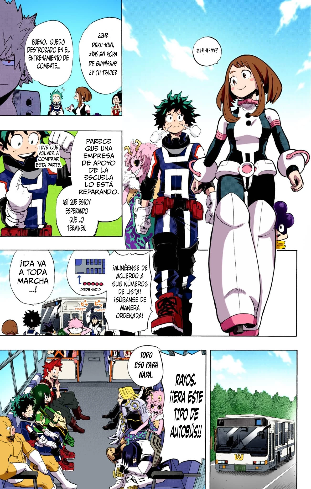 Boku no Hero Academia (Official Colored) capítulo 13 página 8