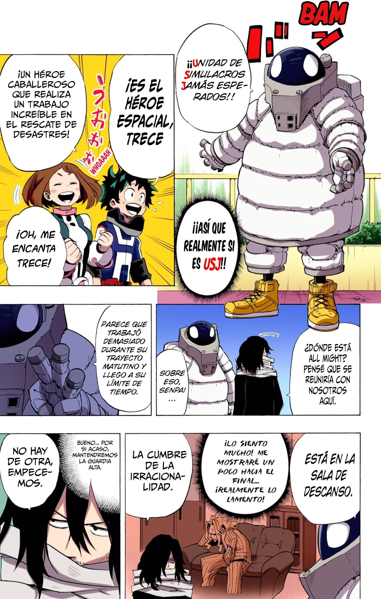 Boku no Hero Academia (Official Colored) capítulo 13 página 12