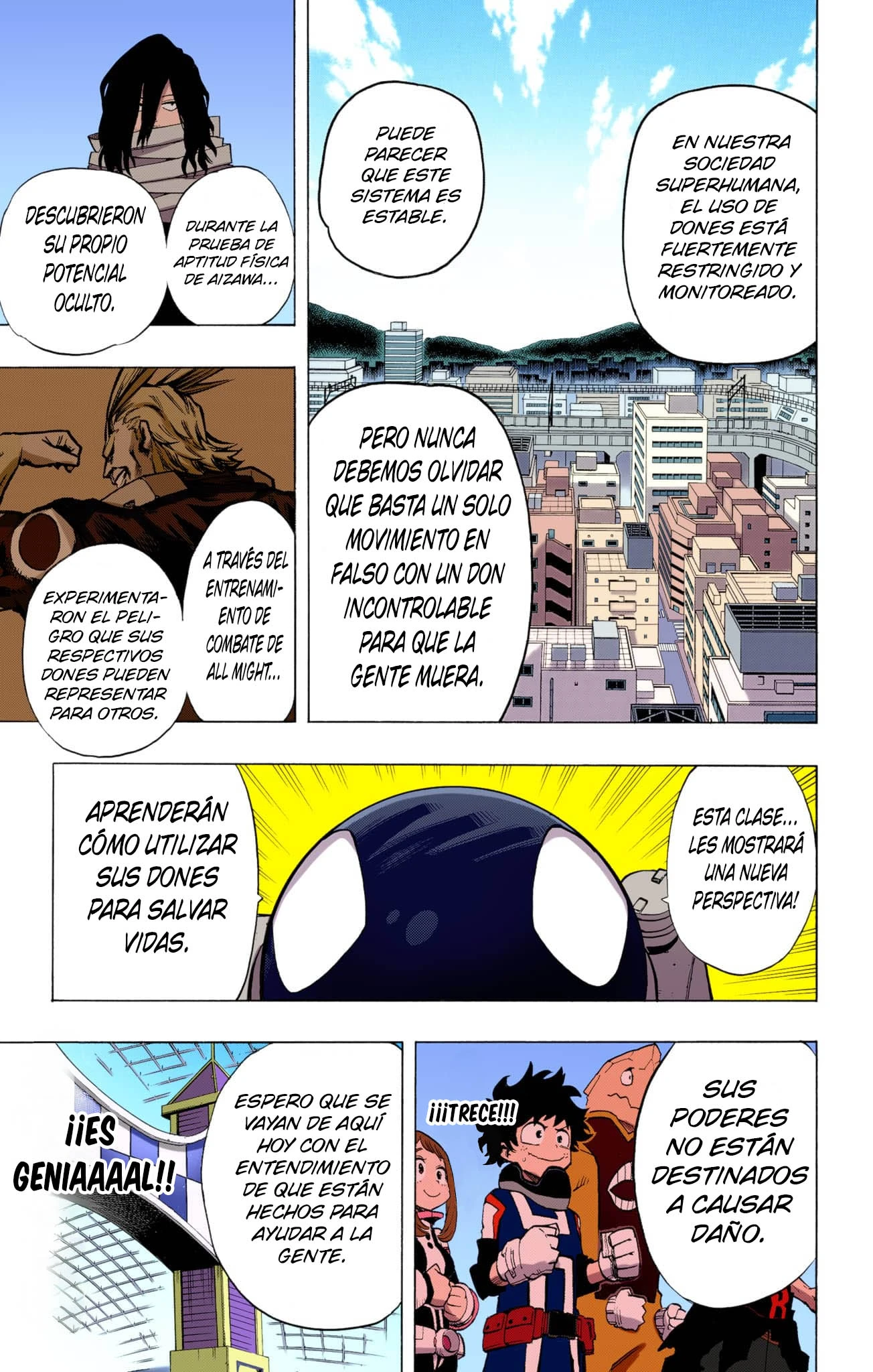 Boku no Hero Academia (Official Colored) capítulo 13 página 14
