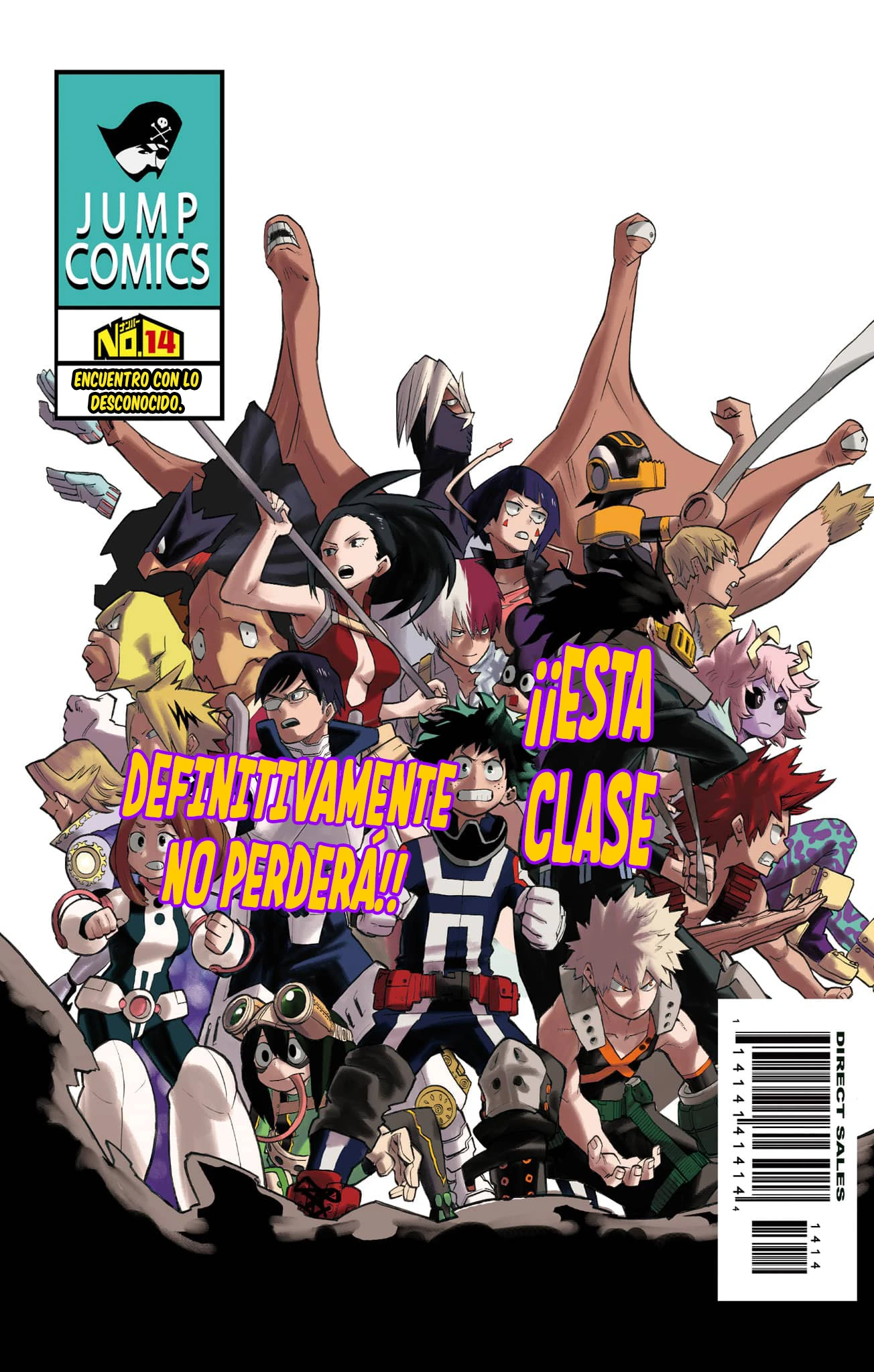 Boku no Hero Academia (Official Colored) capítulo 14 página 2