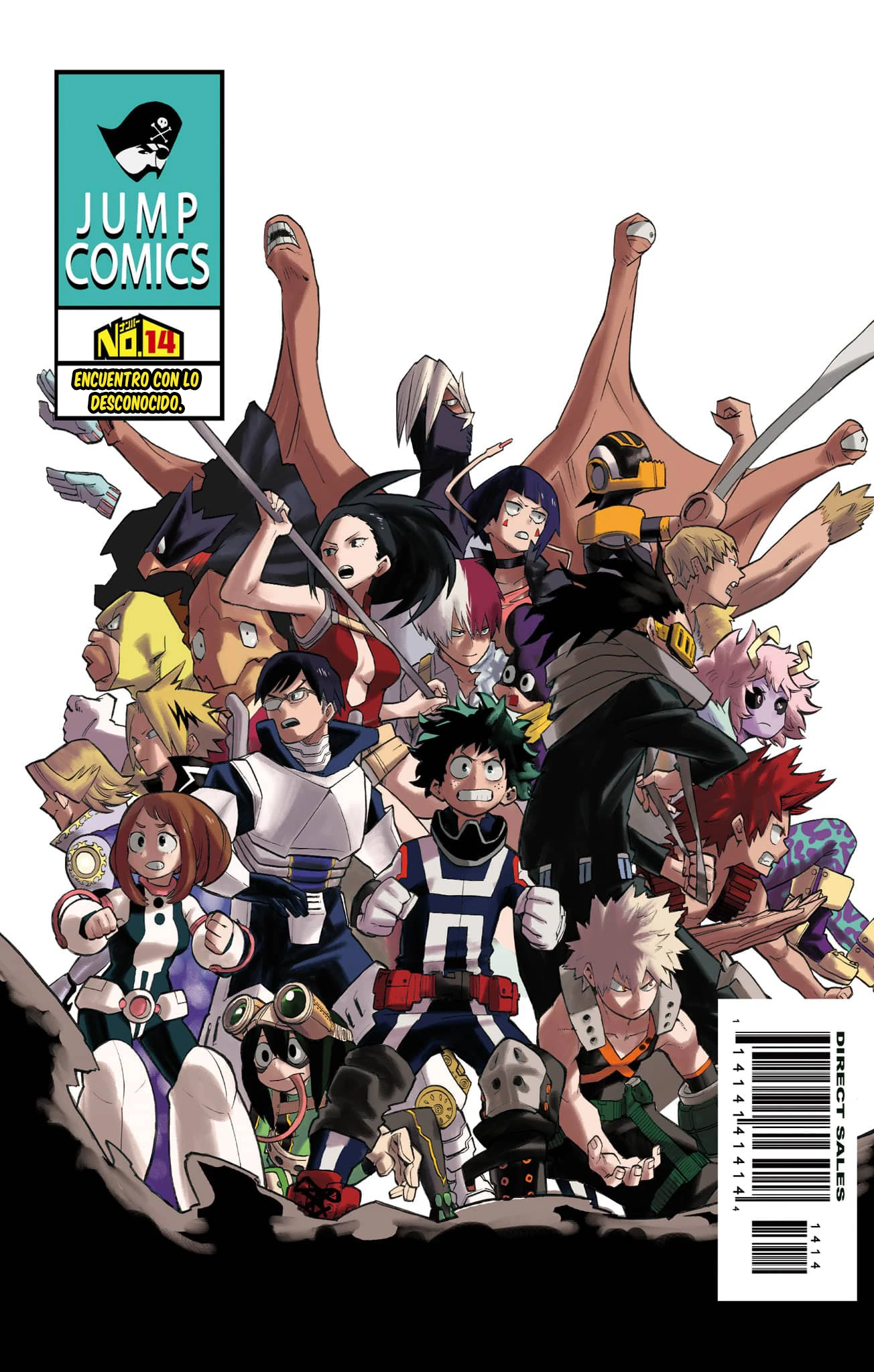 Boku no Hero Academia (Official Colored) capítulo 14 página 3
