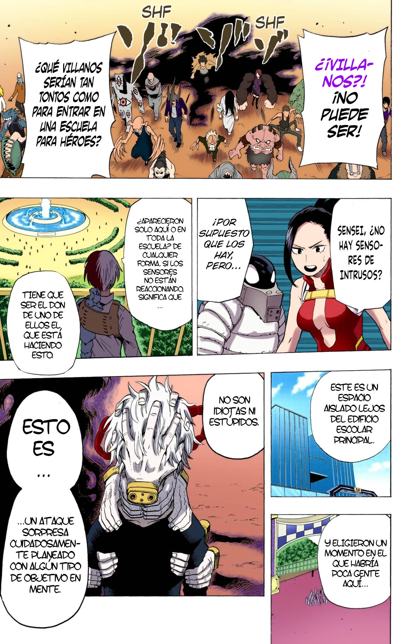 Boku no Hero Academia (Official Colored) capítulo 14 página 5