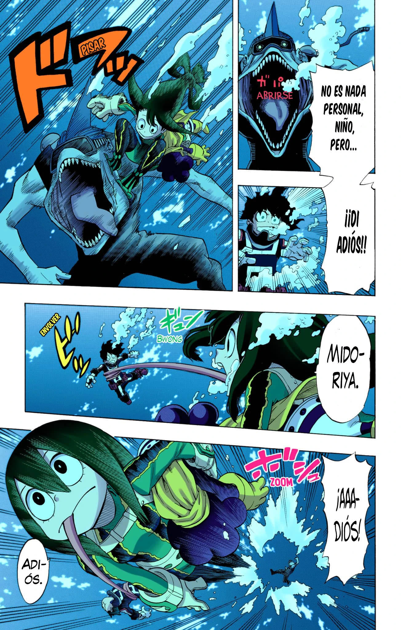 Boku no Hero Academia (Official Colored) capítulo 14 página 17