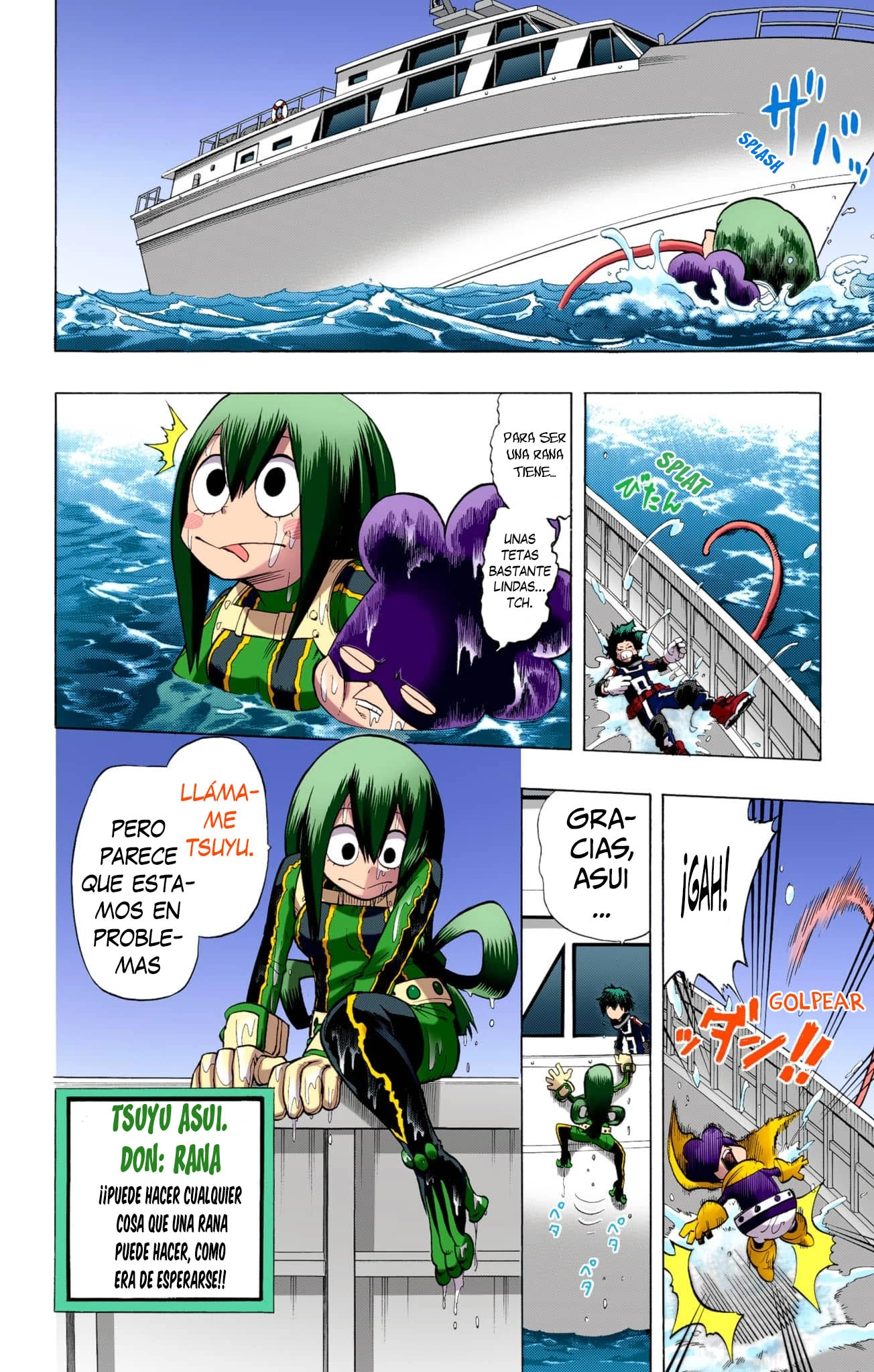 Boku no Hero Academia (Official Colored) capítulo 14 página 18