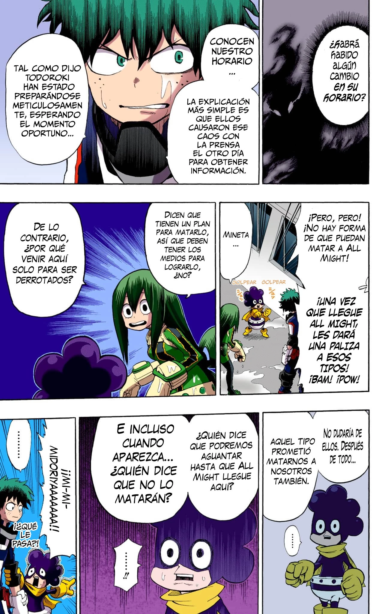 Boku no Hero Academia (Official Colored) capítulo 14 página 19