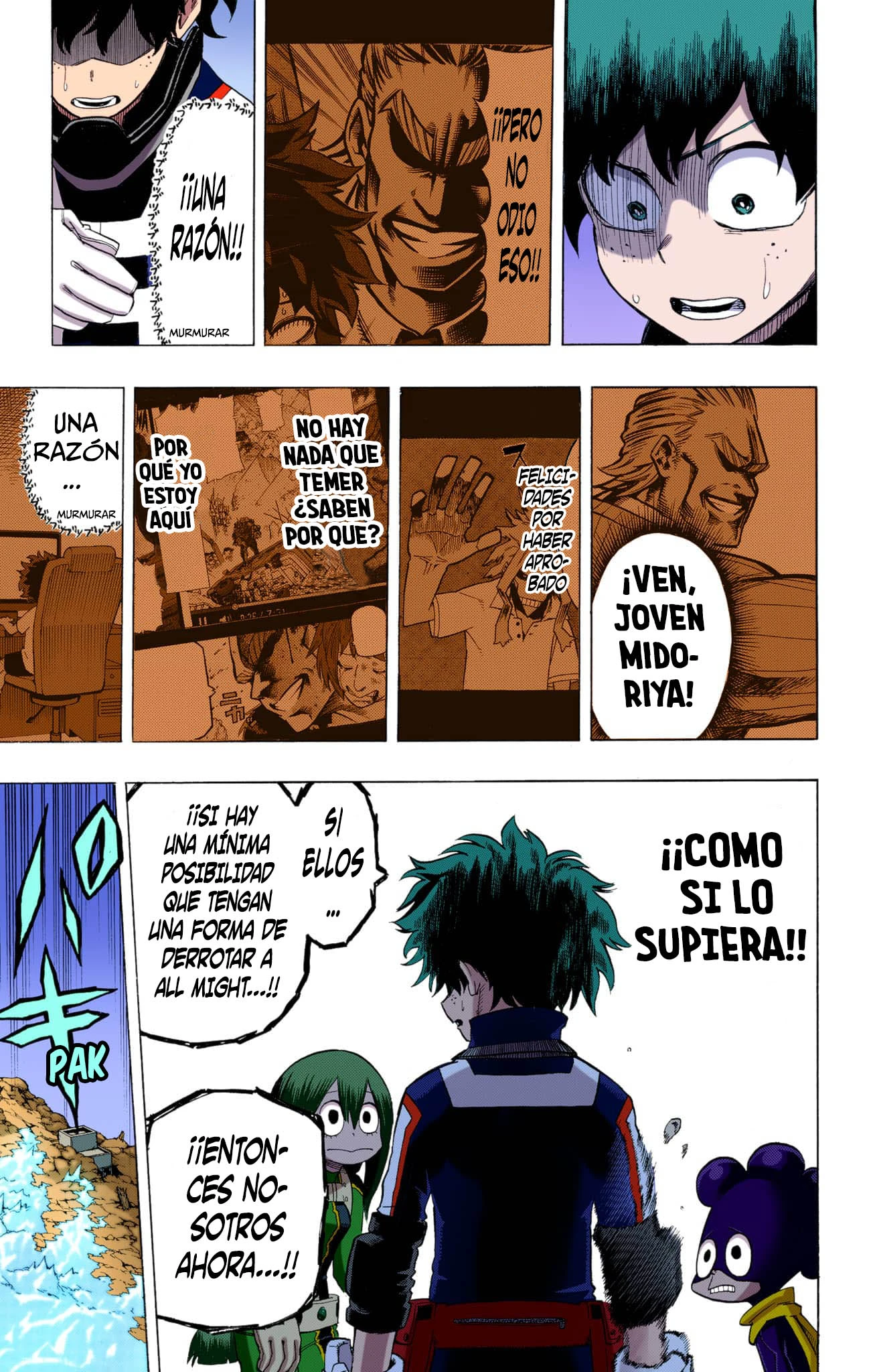 Boku no Hero Academia (Official Colored) capítulo 14 página 21