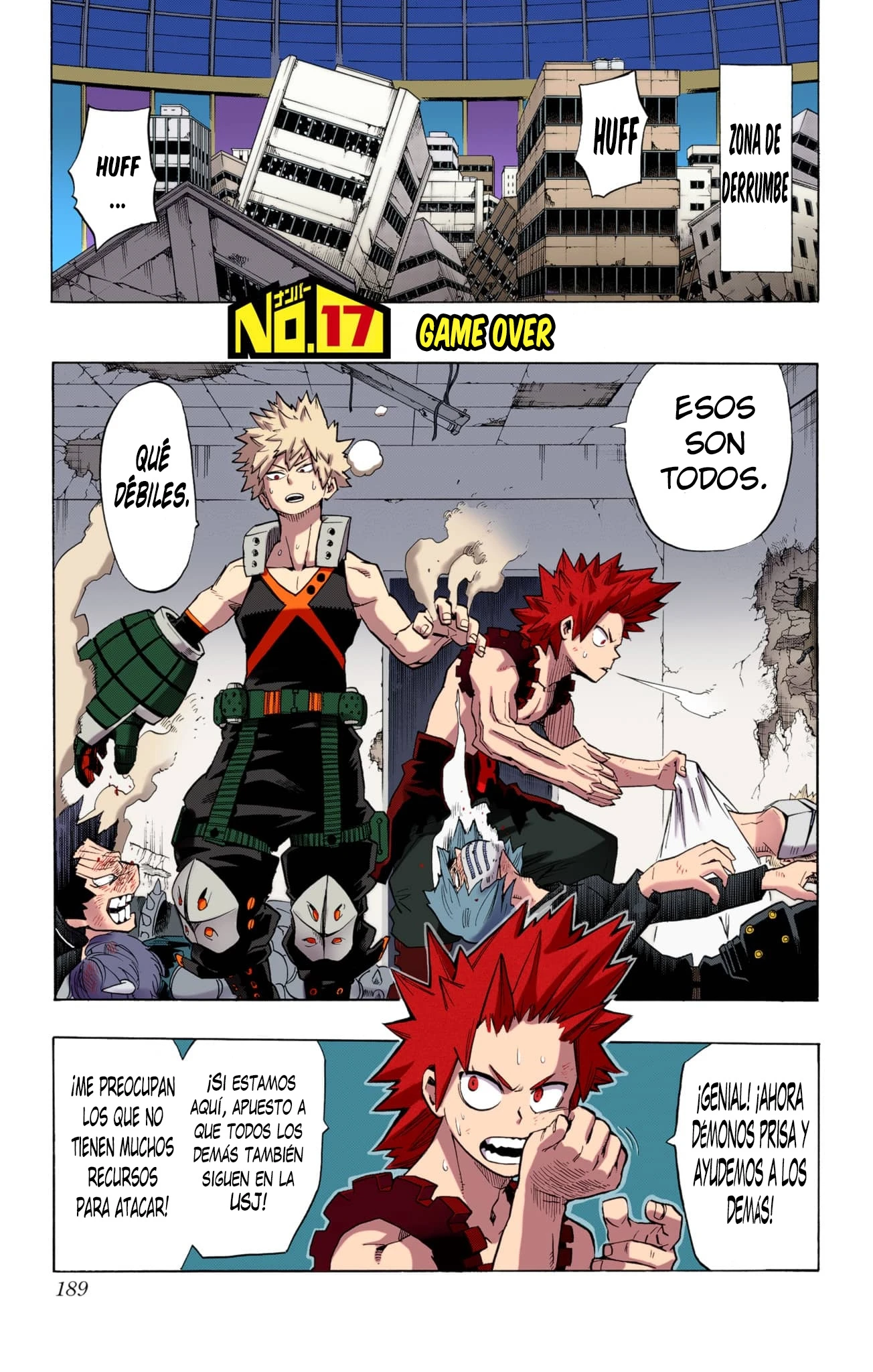 Boku no Hero Academia (Official Colored) capítulo 17 página 2