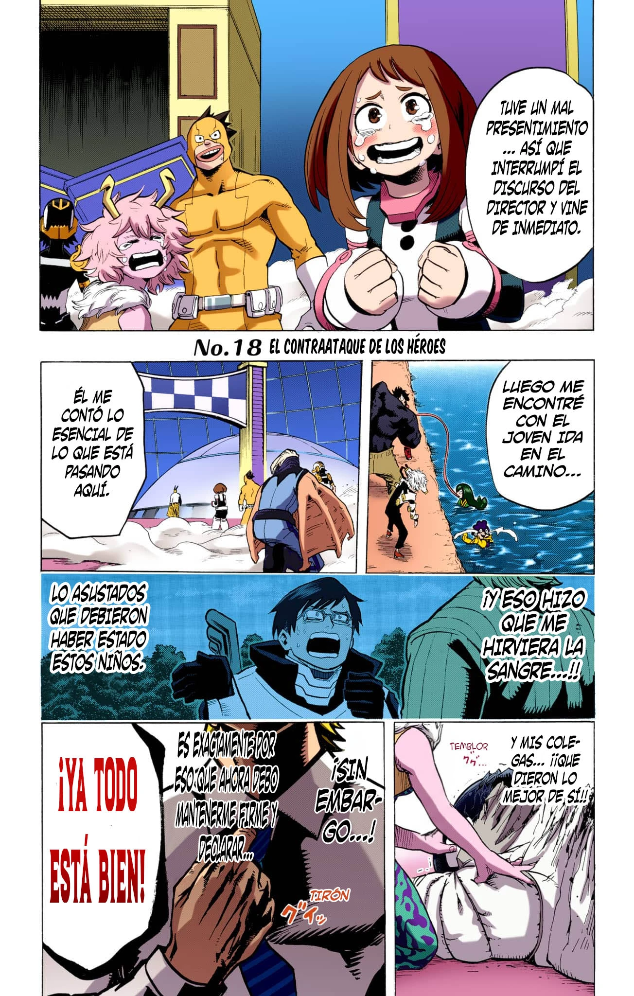 Boku no Hero Academia (Official Colored) capítulo 18 página 7