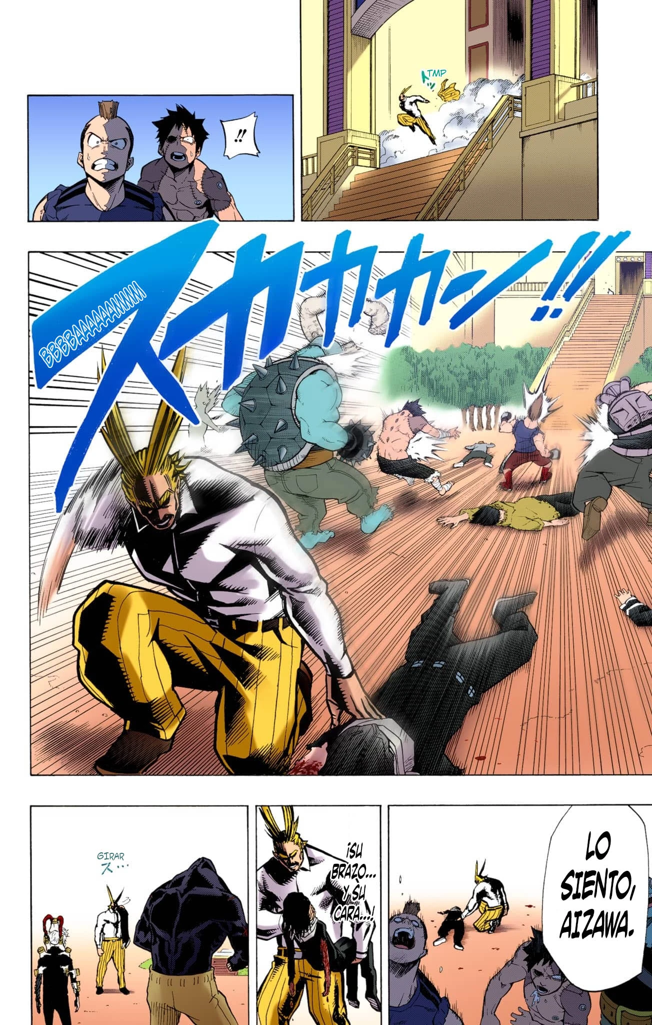 Boku no Hero Academia (Official Colored) capítulo 18 página 9