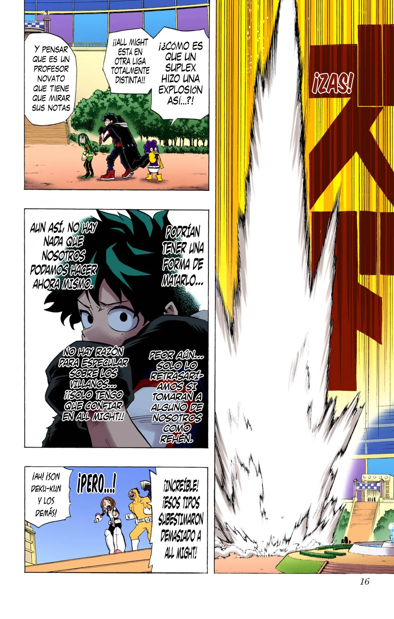 Boku no Hero Academia (Official Colored) capítulo 18 página 15