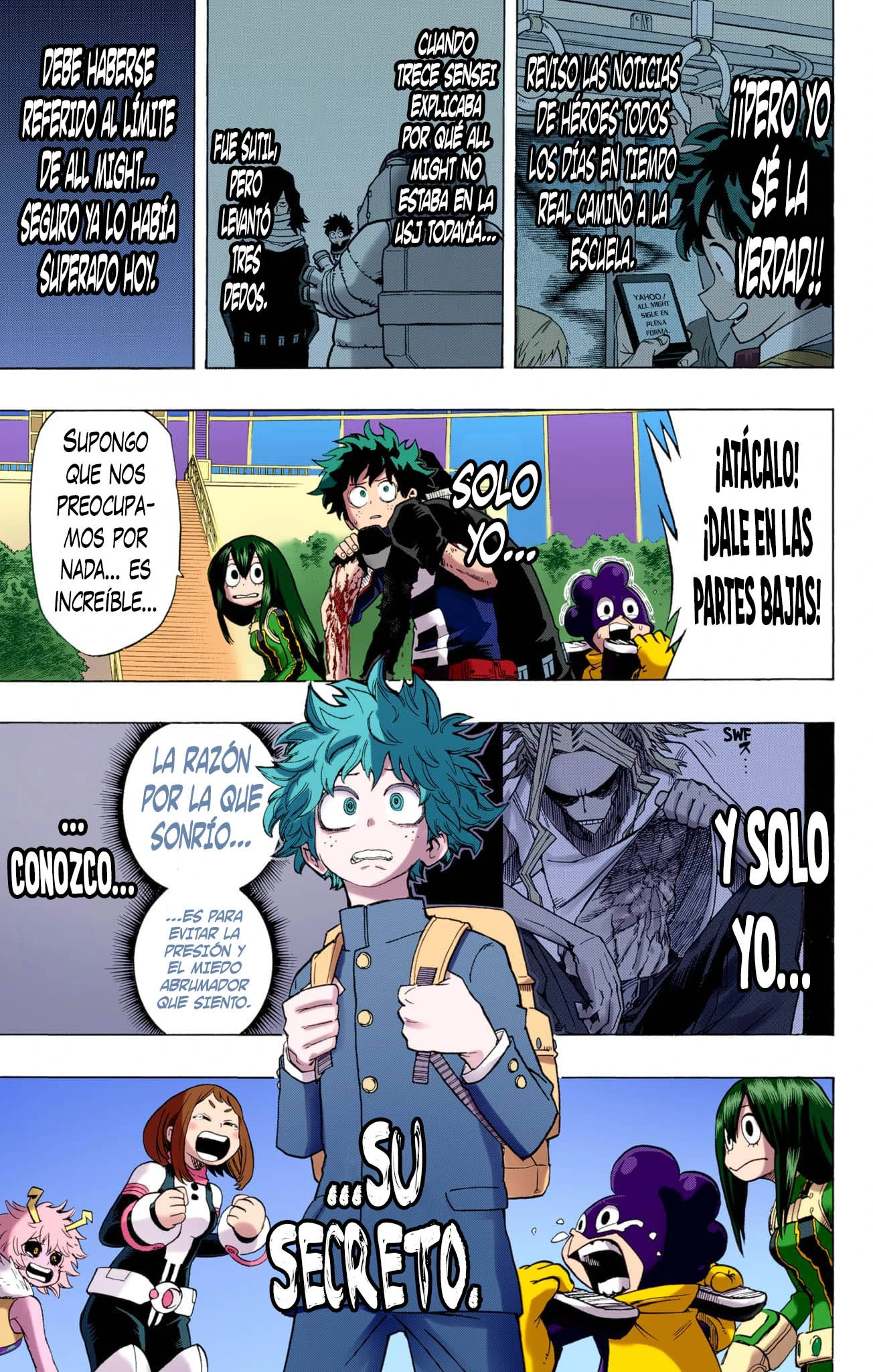Boku no Hero Academia (Official Colored) capítulo 18 página 16