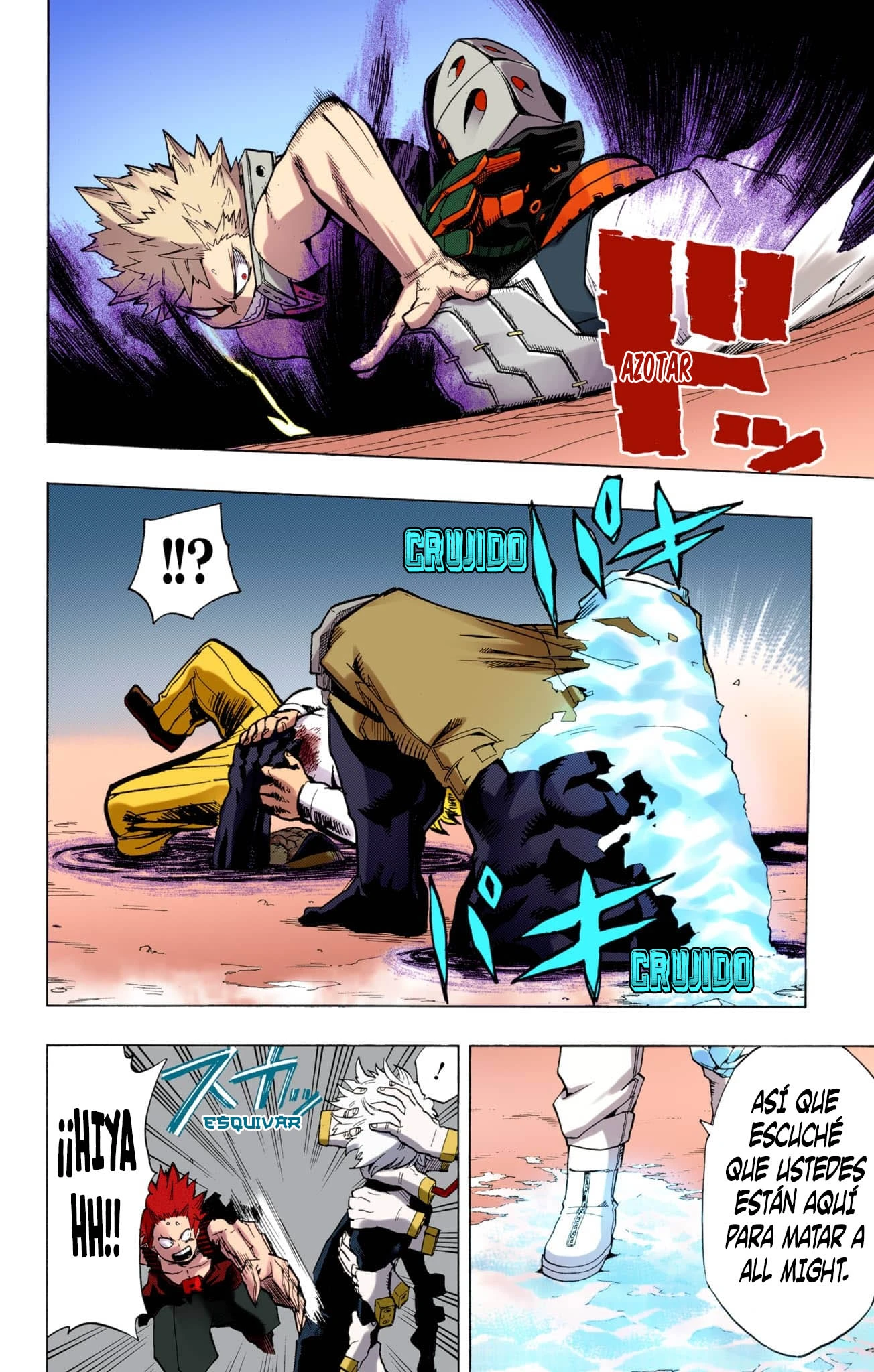 Boku no Hero Academia (Official Colored) capítulo 18 página 21