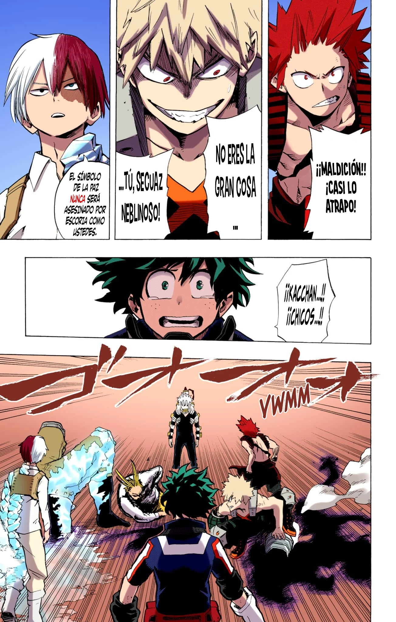 Boku no Hero Academia (Official Colored) capítulo 18 página 22