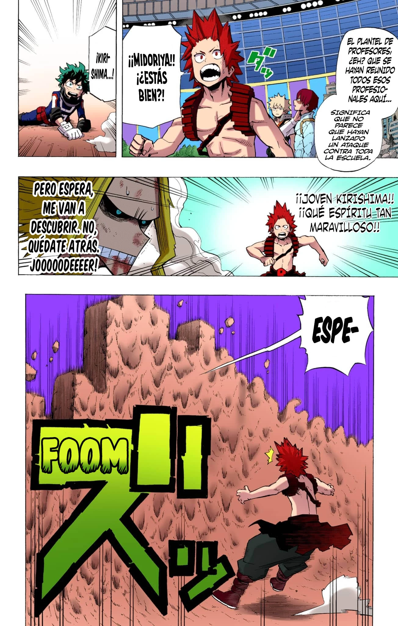 Boku no Hero Academia (Official Colored) capítulo 21 página 3