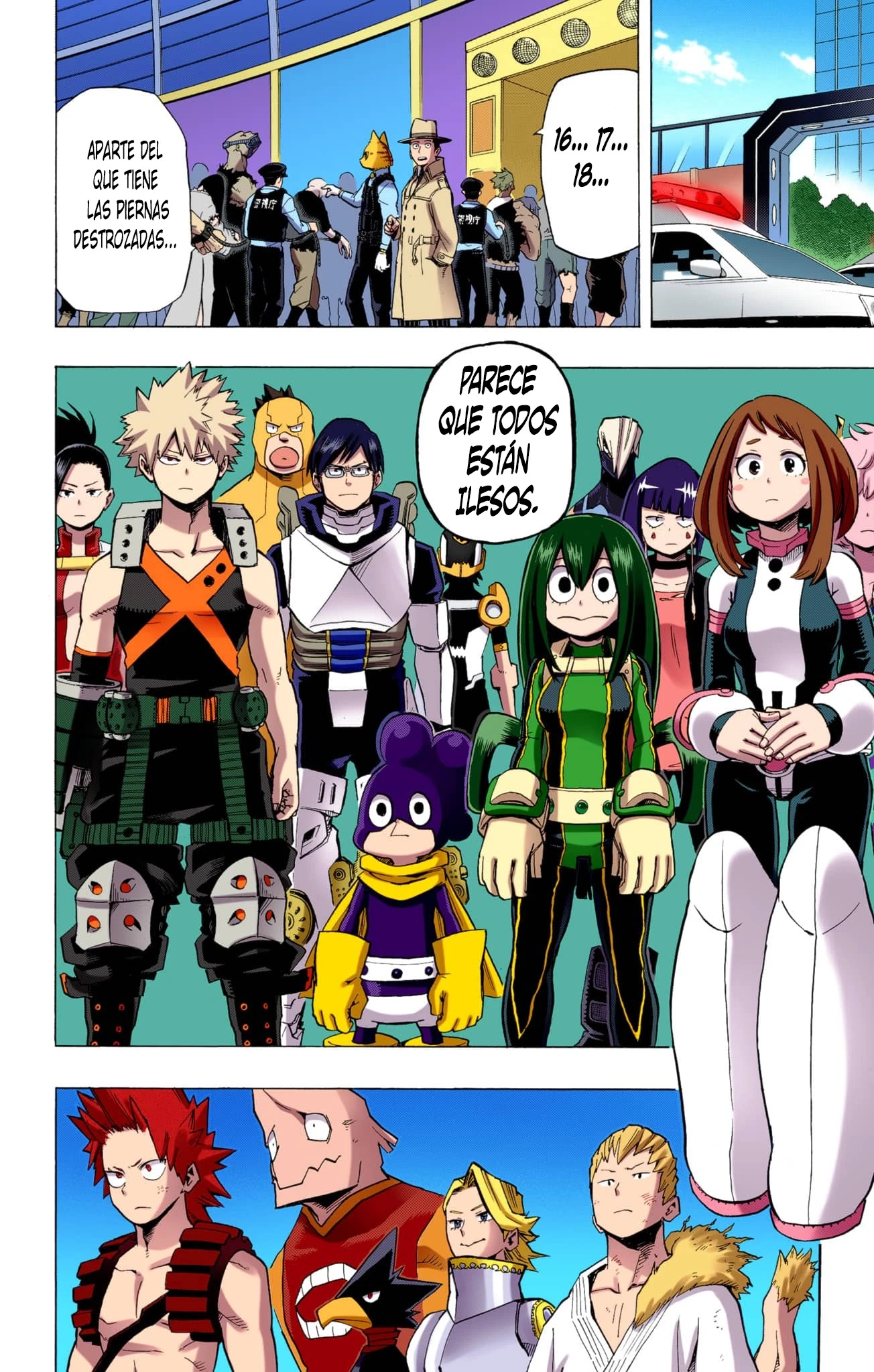 Boku no Hero Academia (Official Colored) capítulo 21 página 9