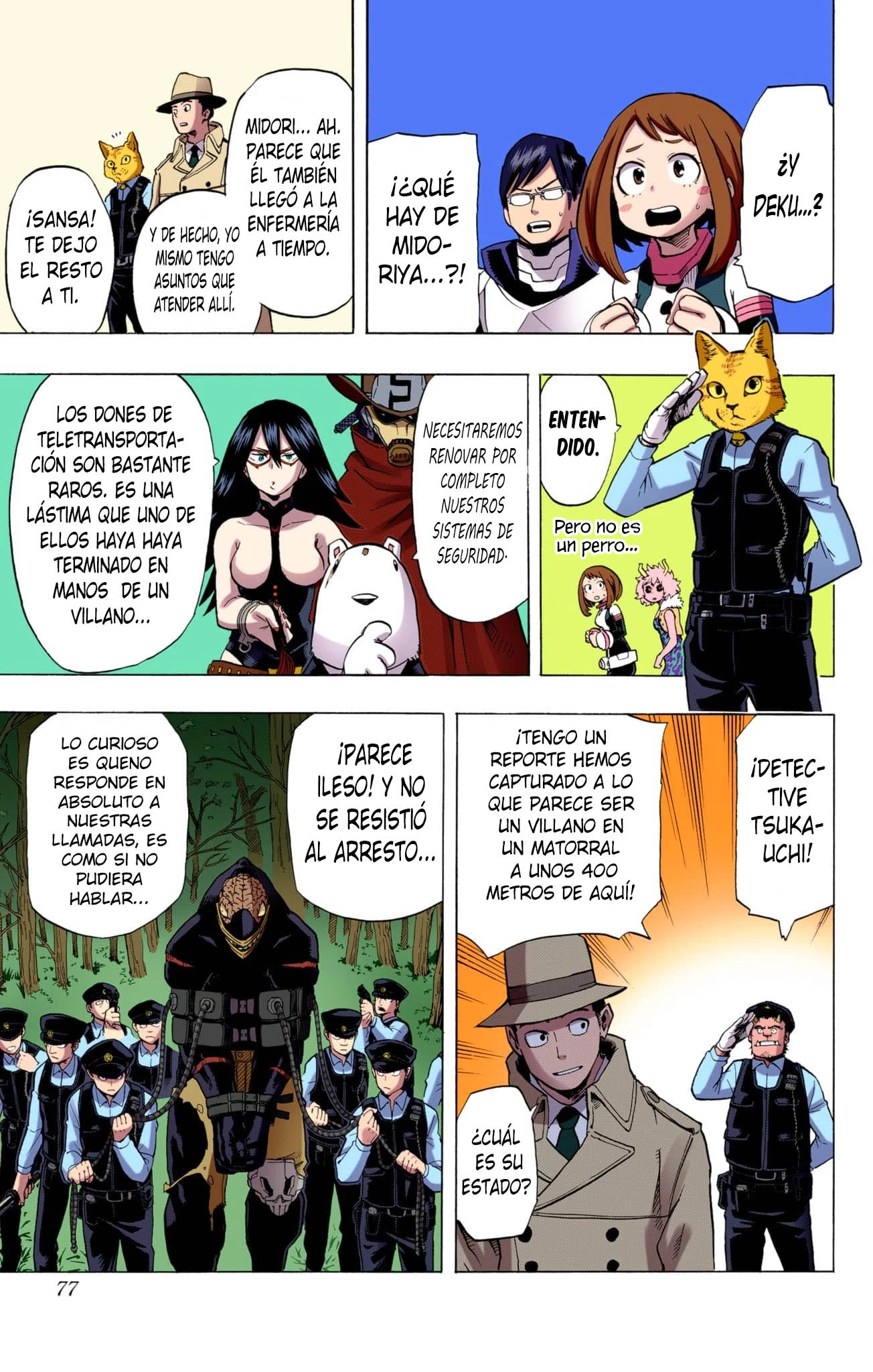 Boku no Hero Academia (Official Colored) capítulo 21 página 12