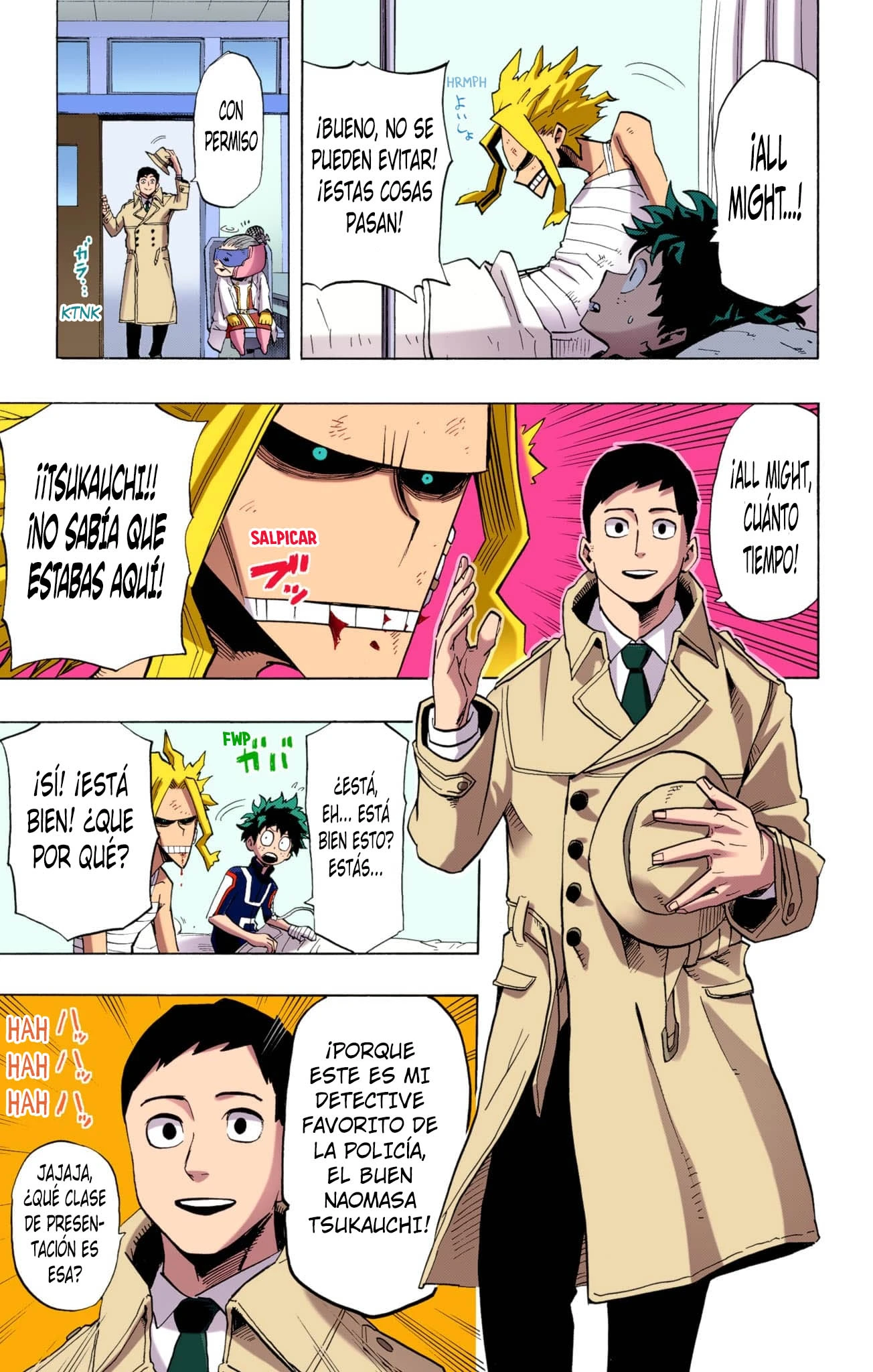 Boku no Hero Academia (Official Colored) capítulo 21 página 14