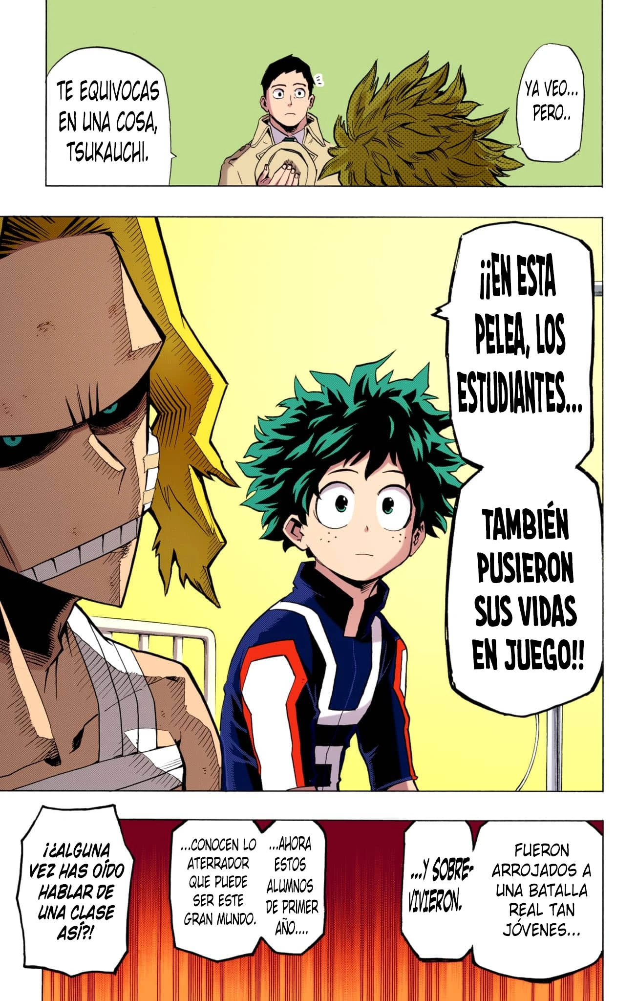 Boku no Hero Academia (Official Colored) capítulo 21 página 16